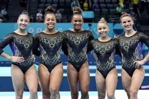 Brasil conquista medalha inédita por equipes da ginástica artística